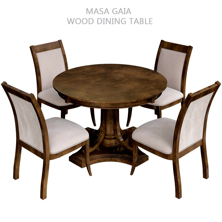 Masa Gaia Wood Dining Table (43608)