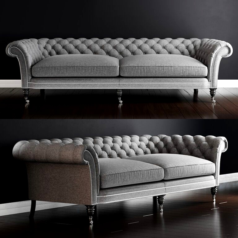 Ralph Lauren Brook Street Tufted Sofa (35320)