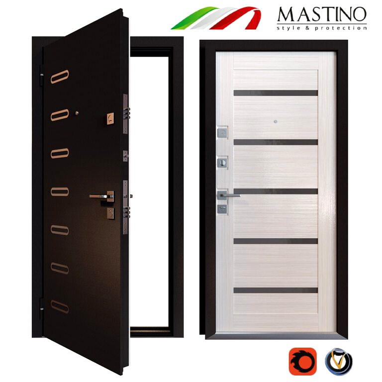 Mastino Ponte Entrance Metal Door (33184)