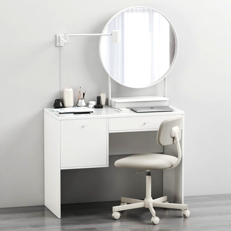 Ikea Syvde Dressing Table and Decor (25636)