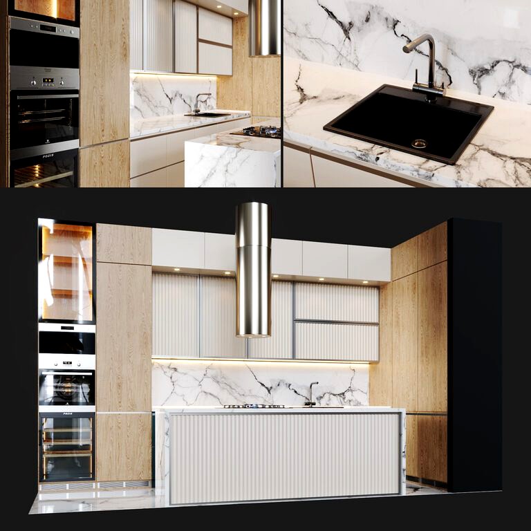 Kitchen Furniture with Appliances 40 (25088)