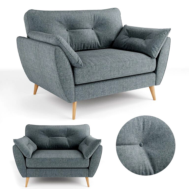 DFS Zinc Armchair (25046)