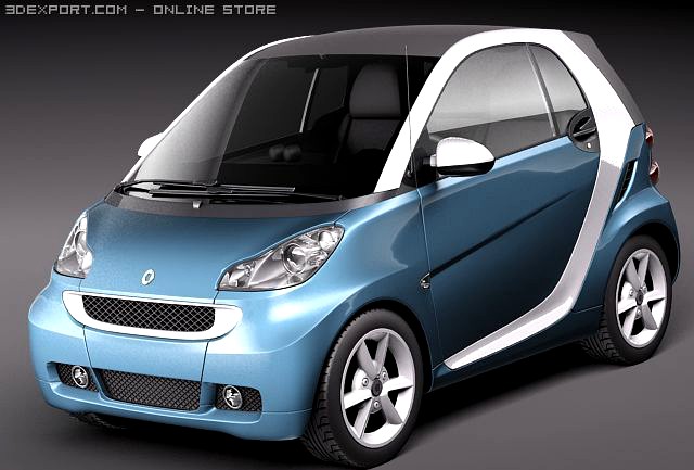 Smart 42 fortwo 3D Model