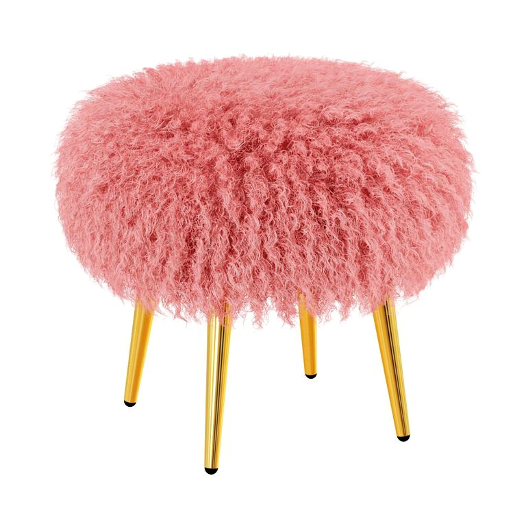 Mongolian Lamb Stool (22173)