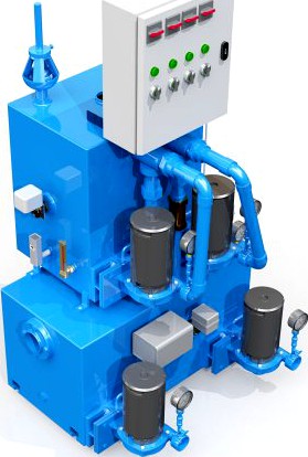 Vacuum Condensate Unit 3D Model