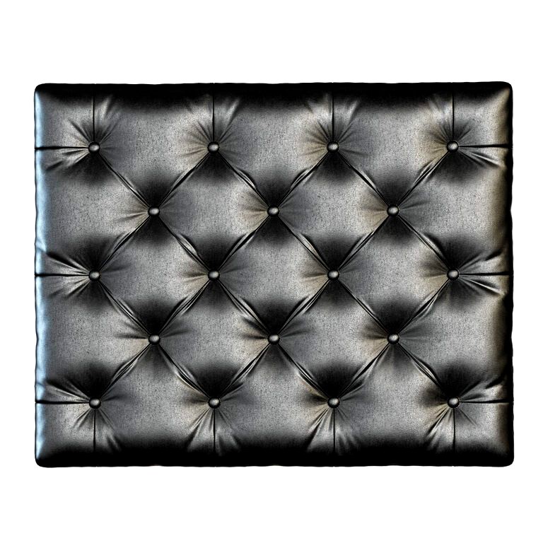 Capitone leather wall panel (18147)