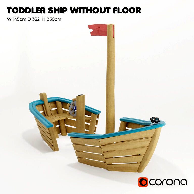 Kompan NRO 0520 Toddler Ship Without Floor (17756)
