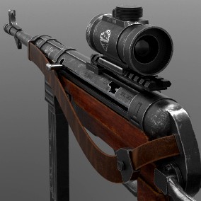 MP 40 Submachine Gun