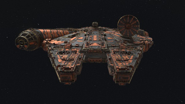 275Millennium Falcon Star Wars Spacecraft