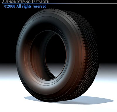 Tire 3D Model