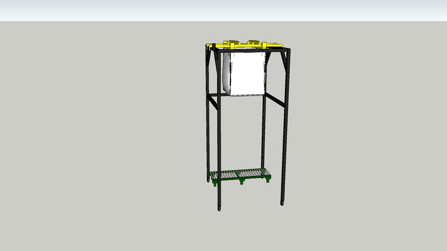 Estrcutura jumbo y banda de rodillo