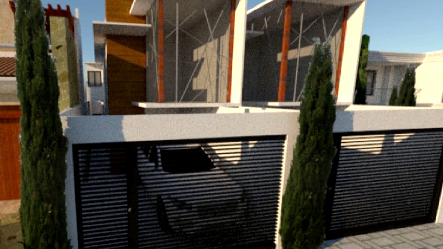 #Casa Moderna Geminada Morden Mouse