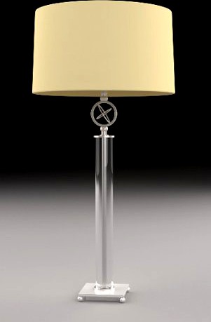 Orb table lamp 3D Model