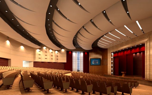 Auditorium room 003 3D Model