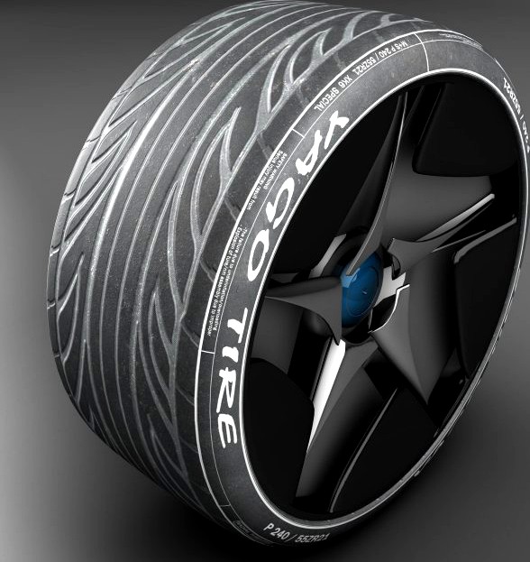 Tire 3D Model