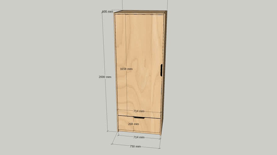 Dorm Wardrobe