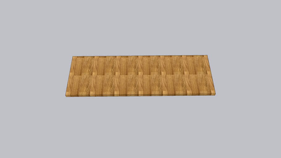 IKEA KARLBY Countertop Oak/Veneer 3d model