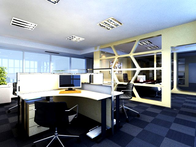 Office 005 3D Model
