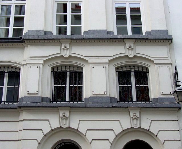 Belgium Architecture Windows005 3D Model