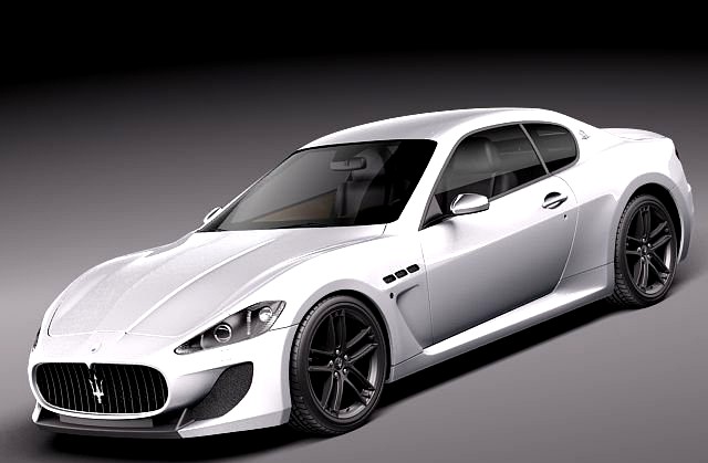 Maserati GranTurismo MC Stradale 2012 3D Model