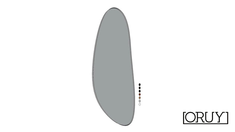 Espelho Pescara Orgânico mirror organic