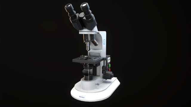 RoschVault Microscope PBR GameReady