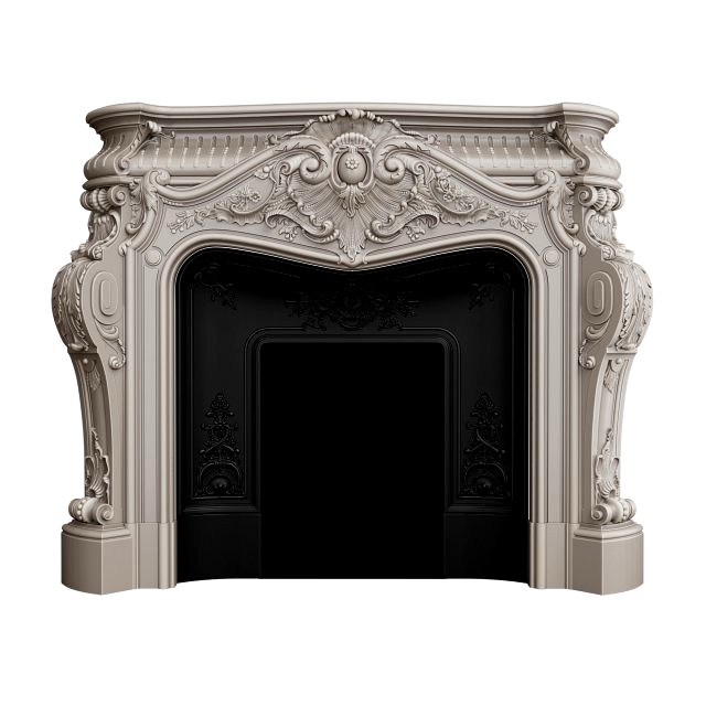 PFM Marble Fireplace MF-0018