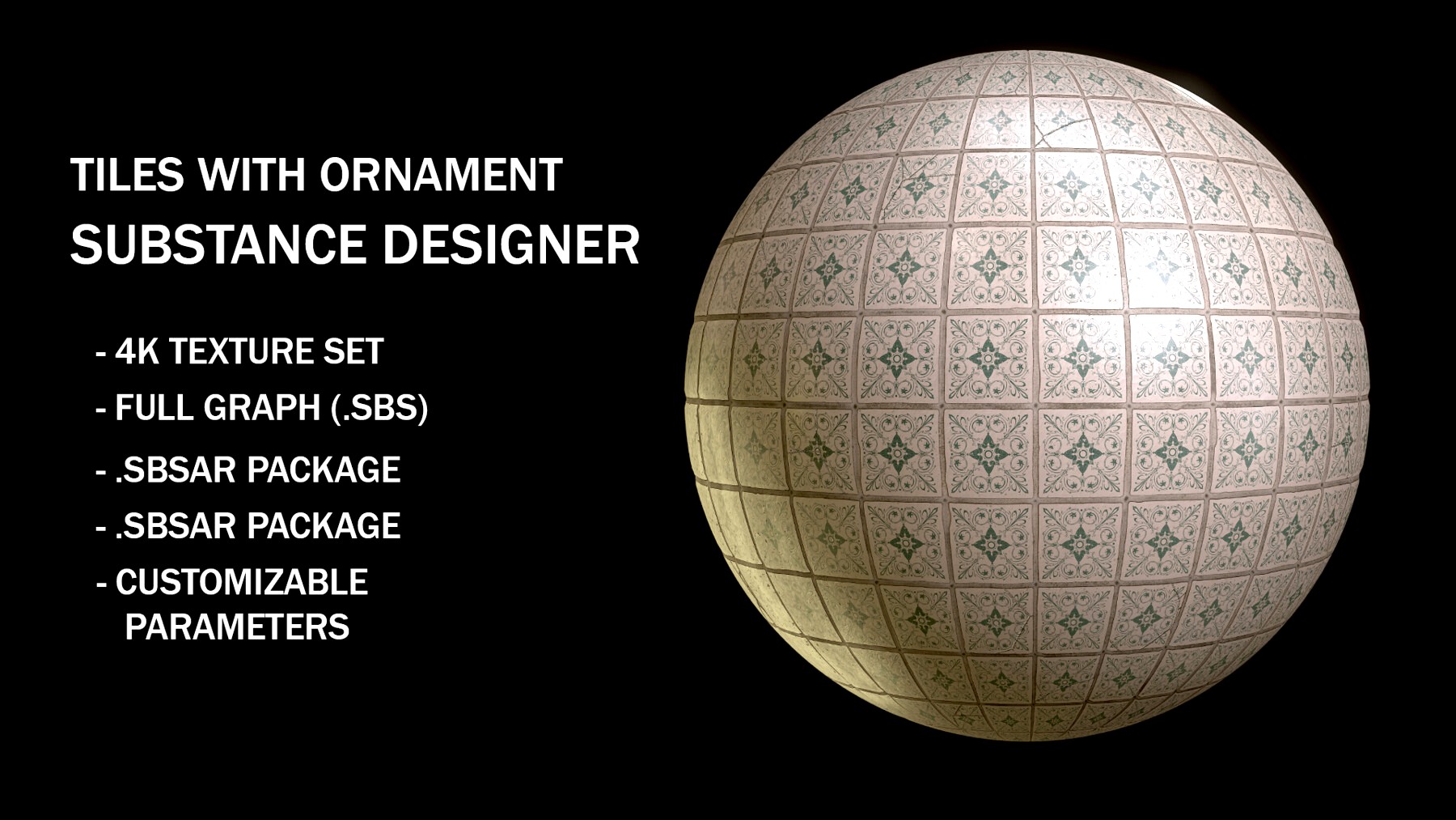 Tile Wall Substance Designer Material