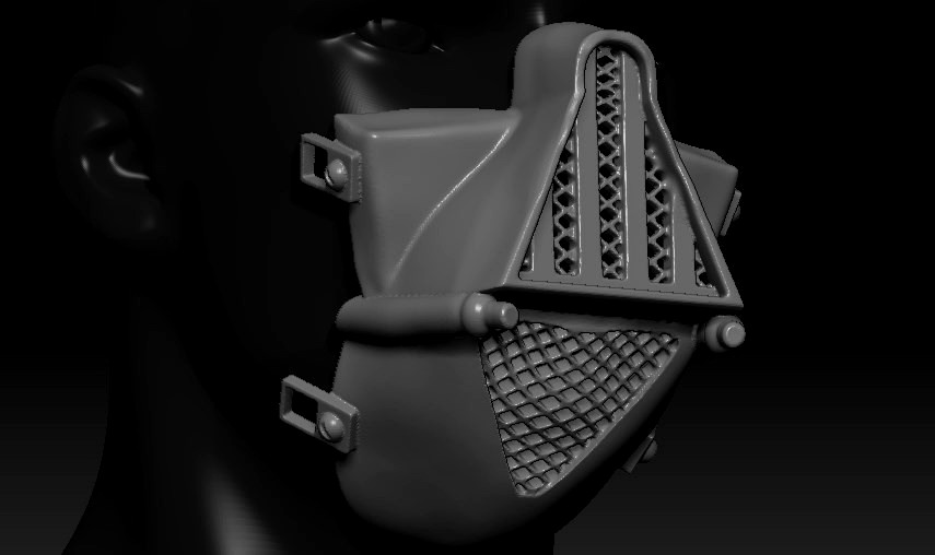 Quarantine Mask Darth Vader Style