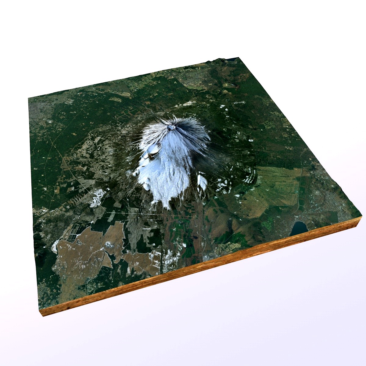 Mount Fuji 3D Model