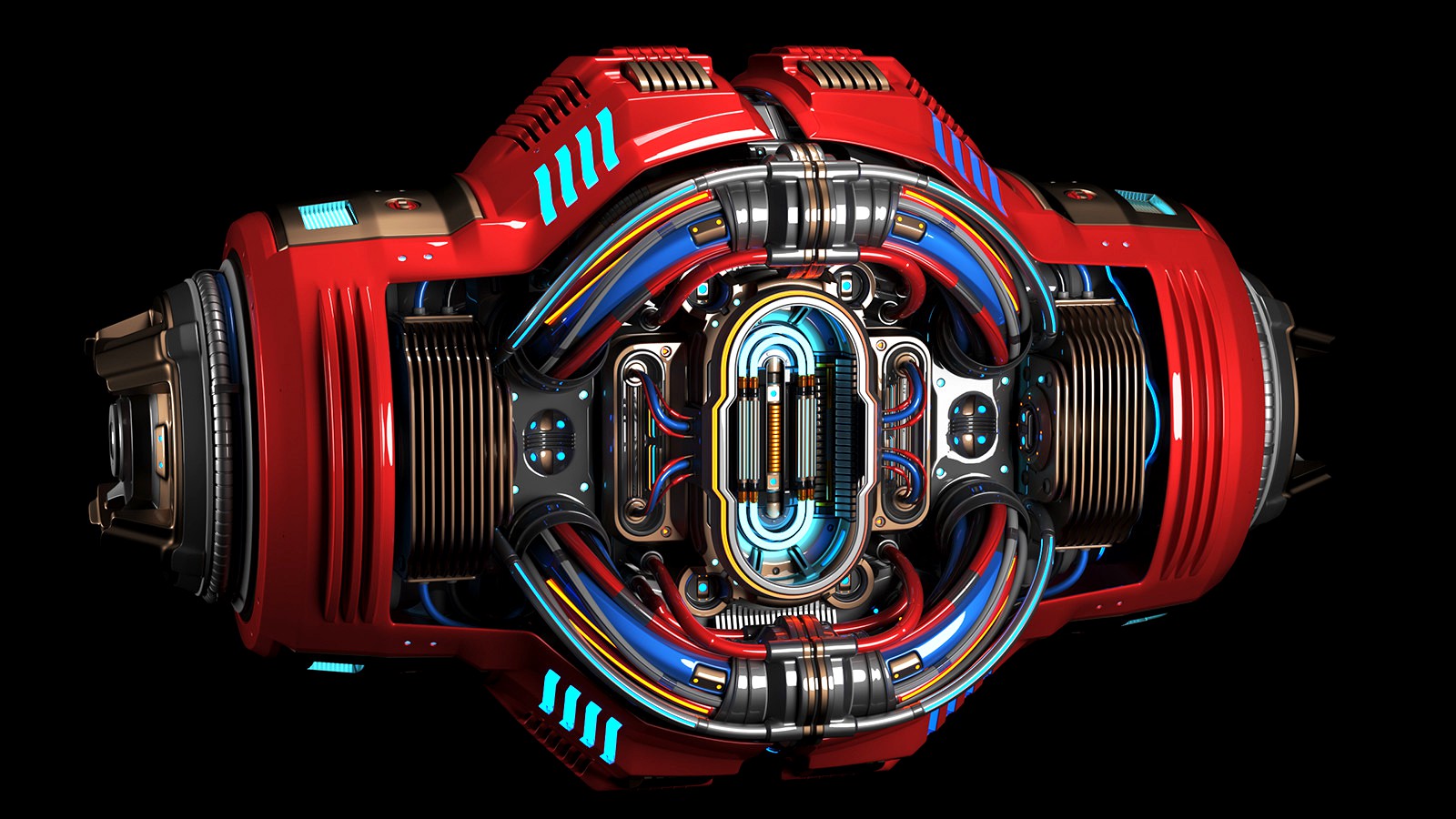 Sci Fi CORE C1 KITBASH ELEMENT 3D model