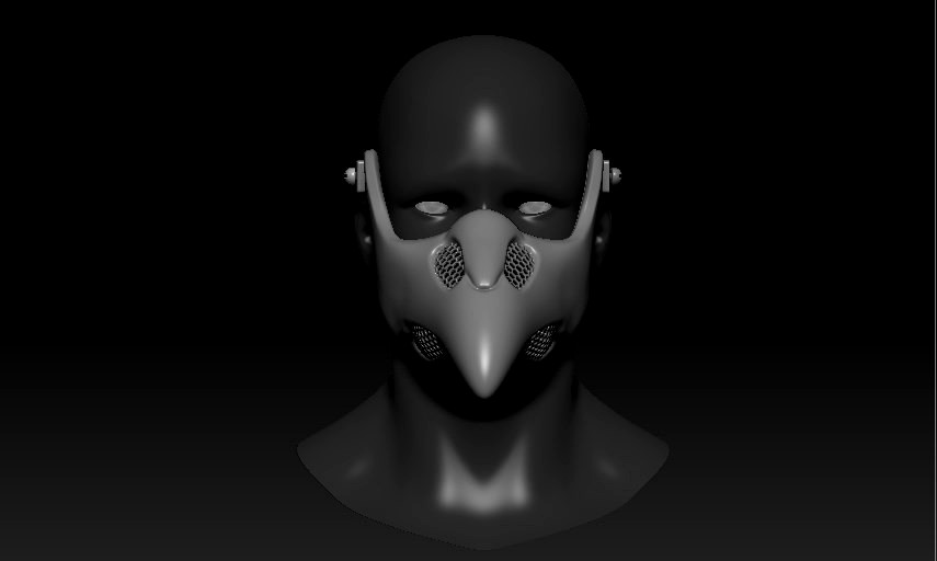 Quarantine Mask Plague Doctor Cyberpunk