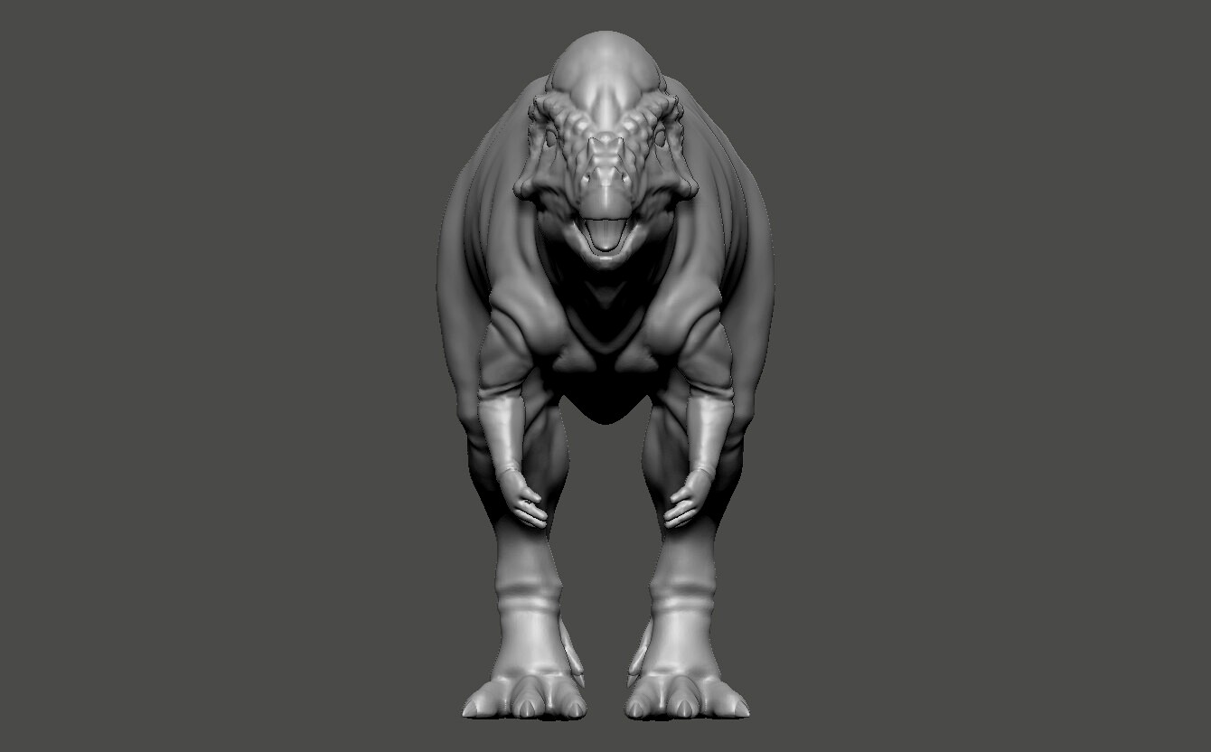 Dinosaur Basemesh 06