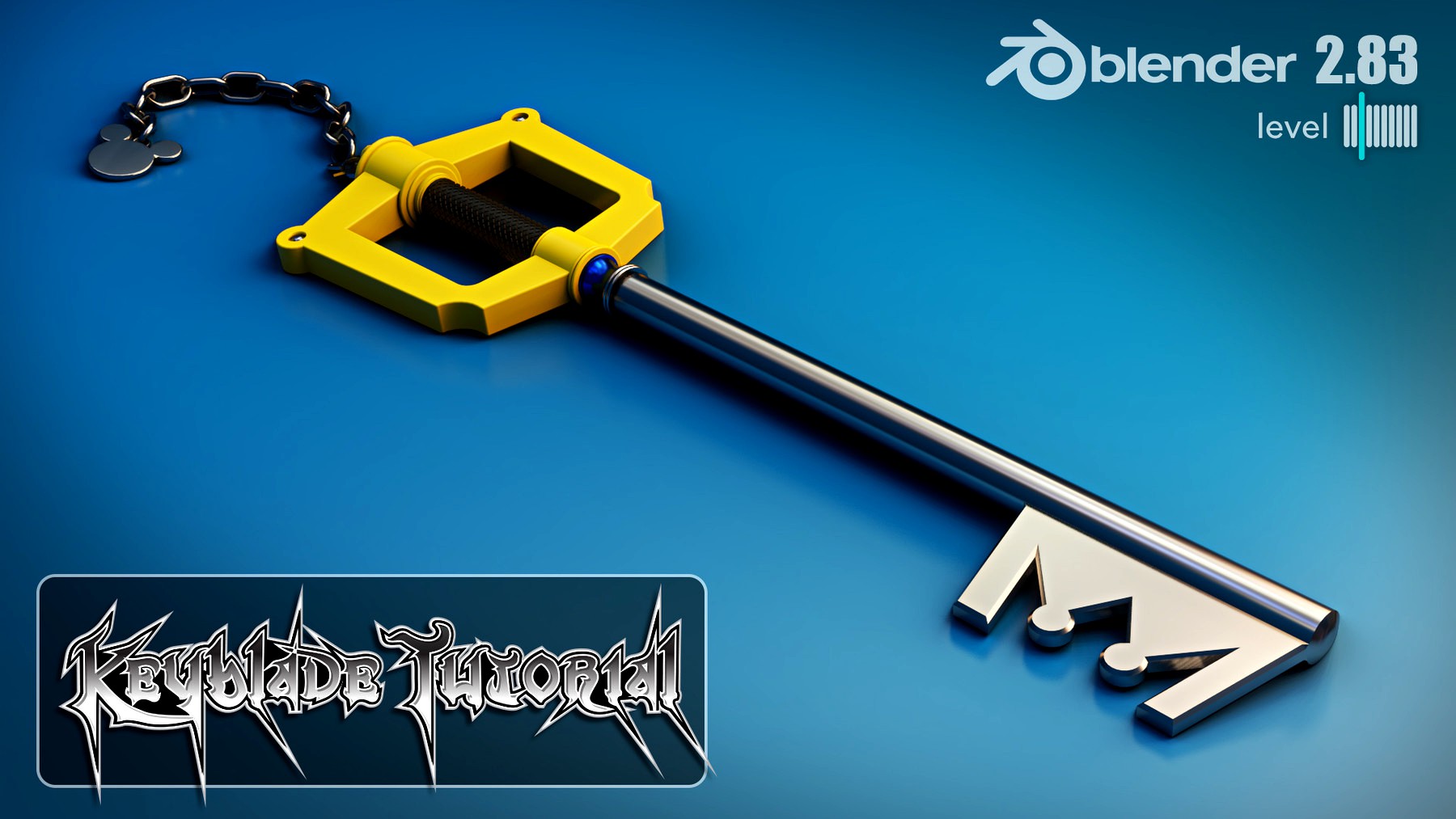 Keyblade Tutorial - Blender 2.83
