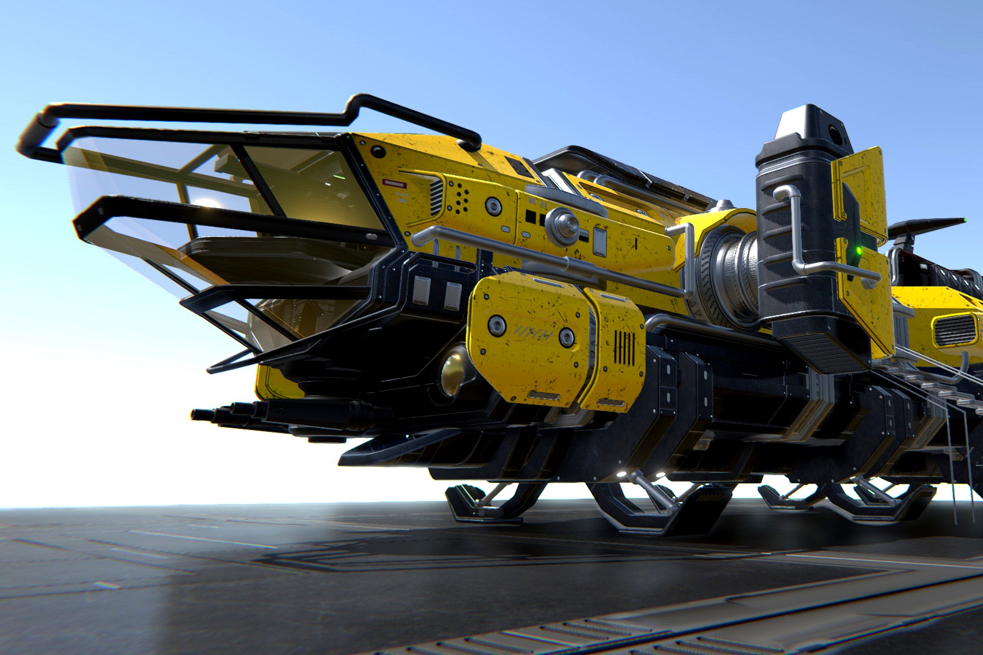 Alien Express Spaceship