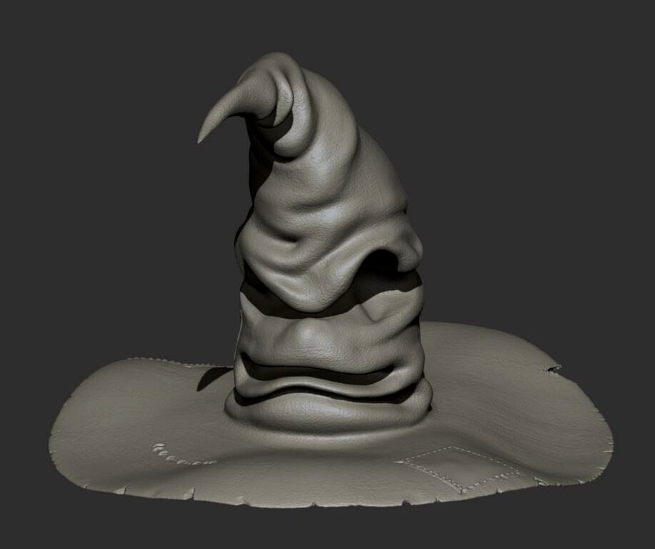 Sorting hat highpoly (335862)