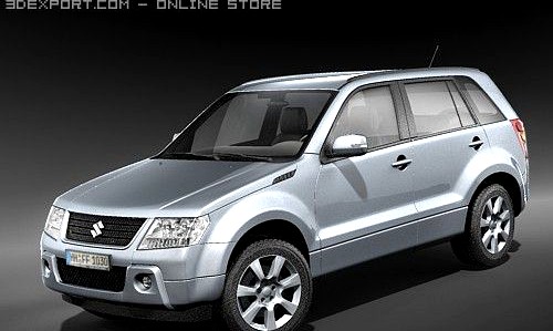 Suzuki Grand Vitara 2009 3D Model