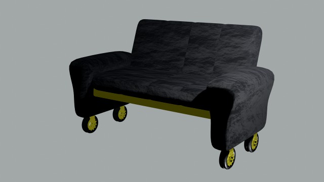 Black Sofa