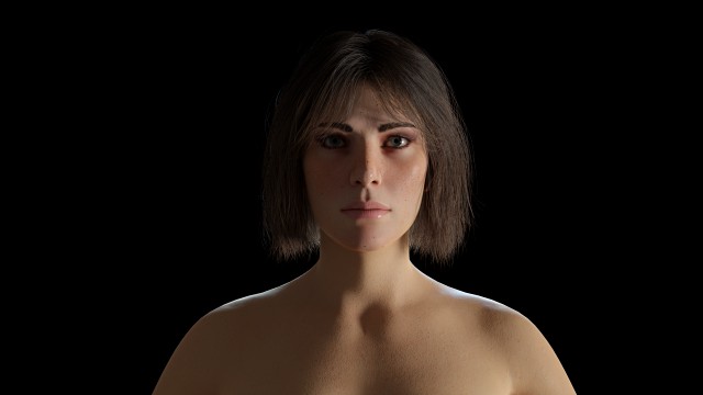 Maggie - Realistic 3d Human Blender