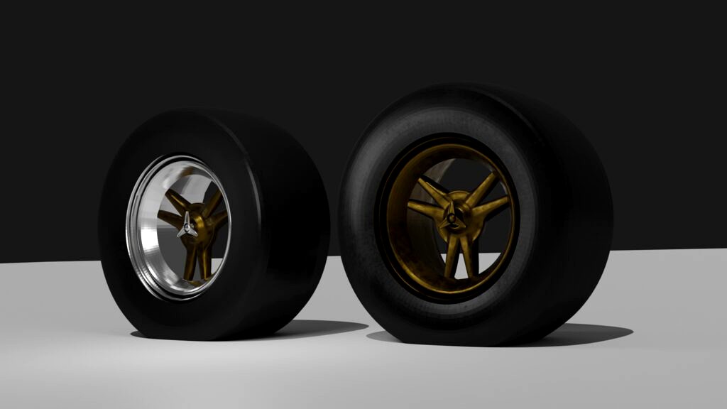 Racing Retro Wheels pack (321193)