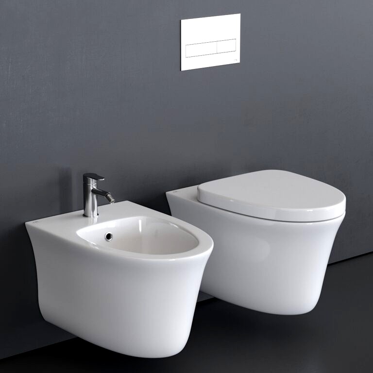 Noken Hotels Wall-Hung WC Toilet and bidet  (320324)