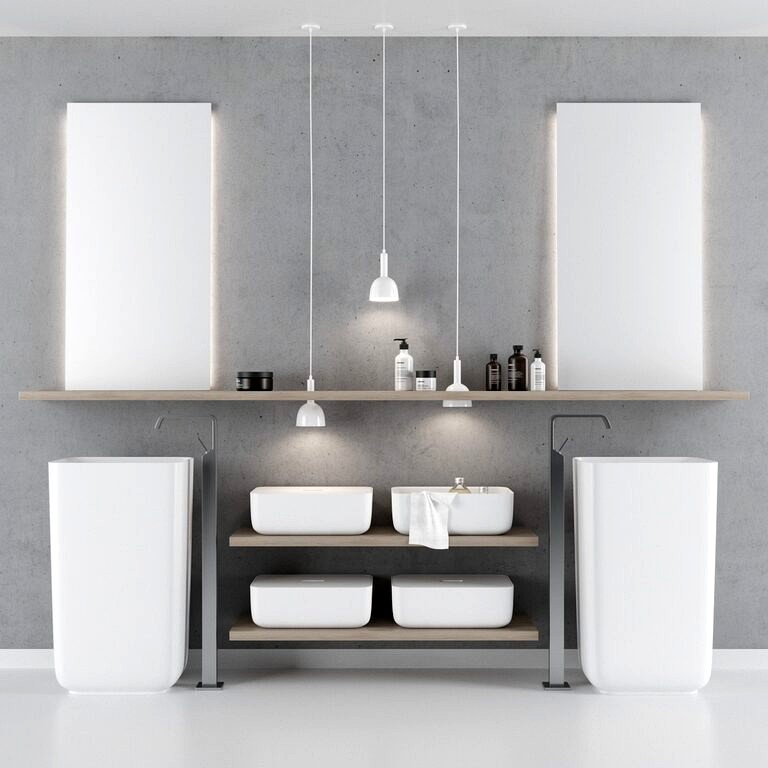 Bathroom furniture set 4 Scavolini QI (108343)