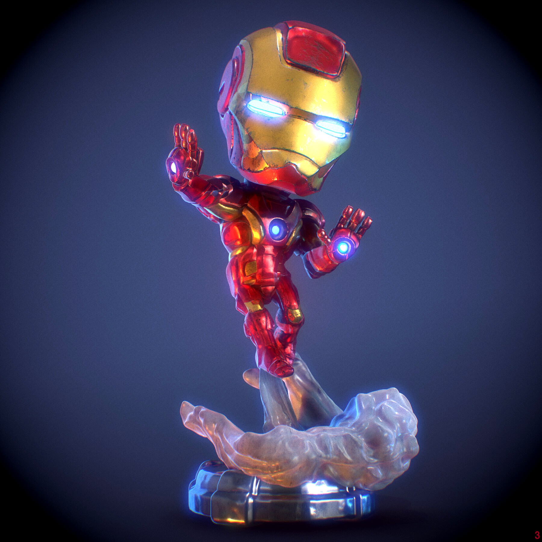 Chibi Iron Man