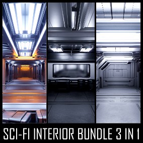 Sci-Fi Interior Bundle 01