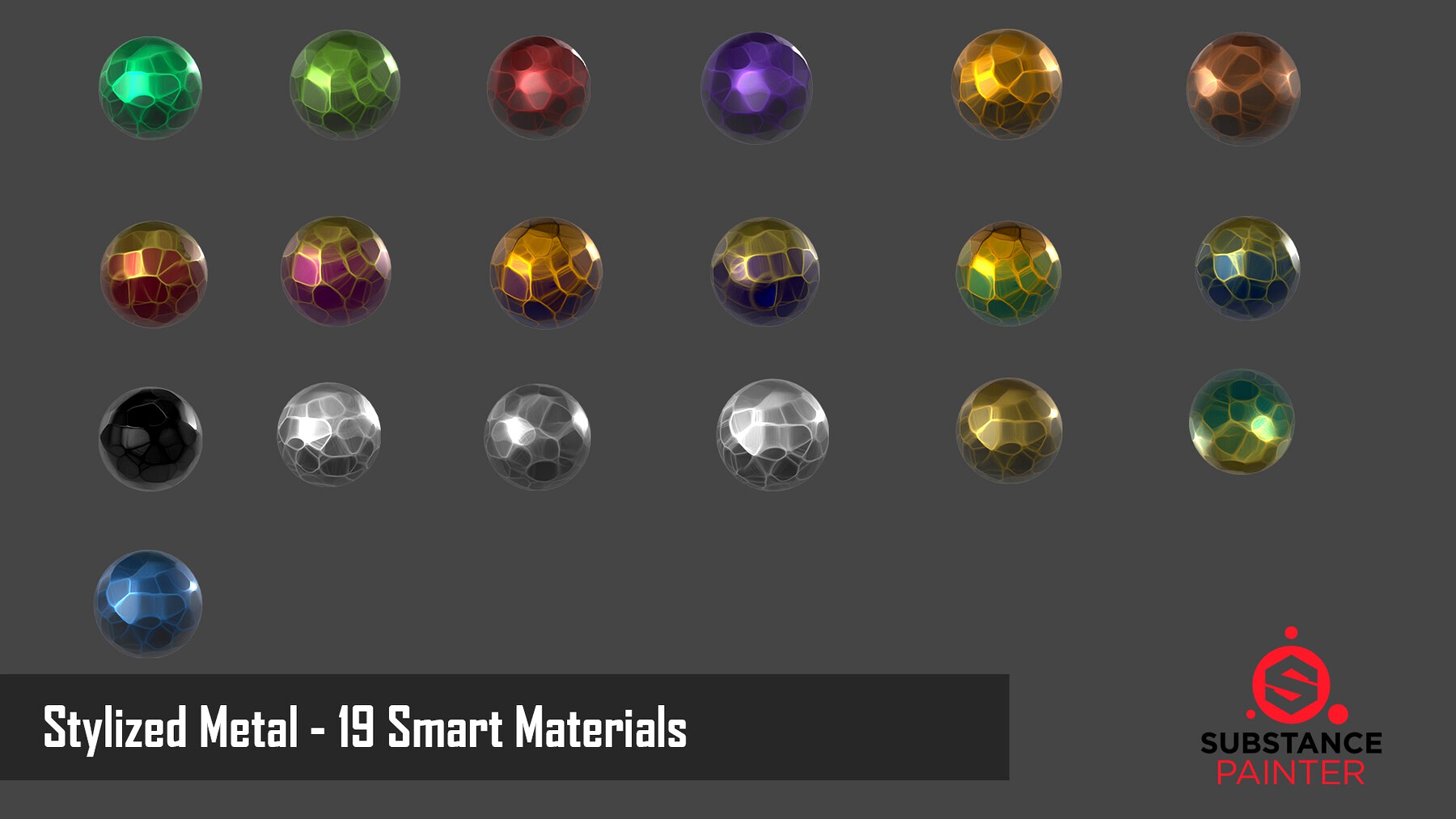 Stylized Metal - 19 Smart Materials