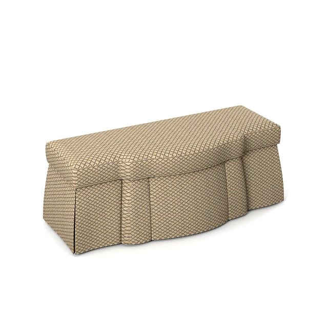 Century Cornel Storage Ottoman 33-906