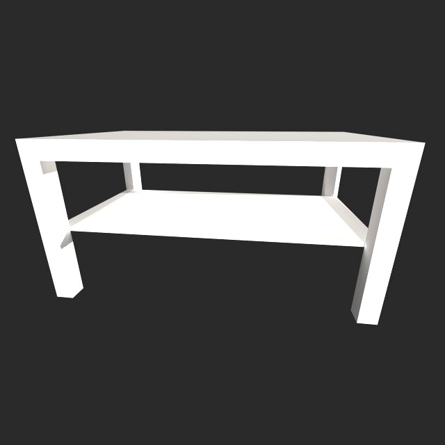 LACK LACK Coffee table white 90x55 cm IKEA