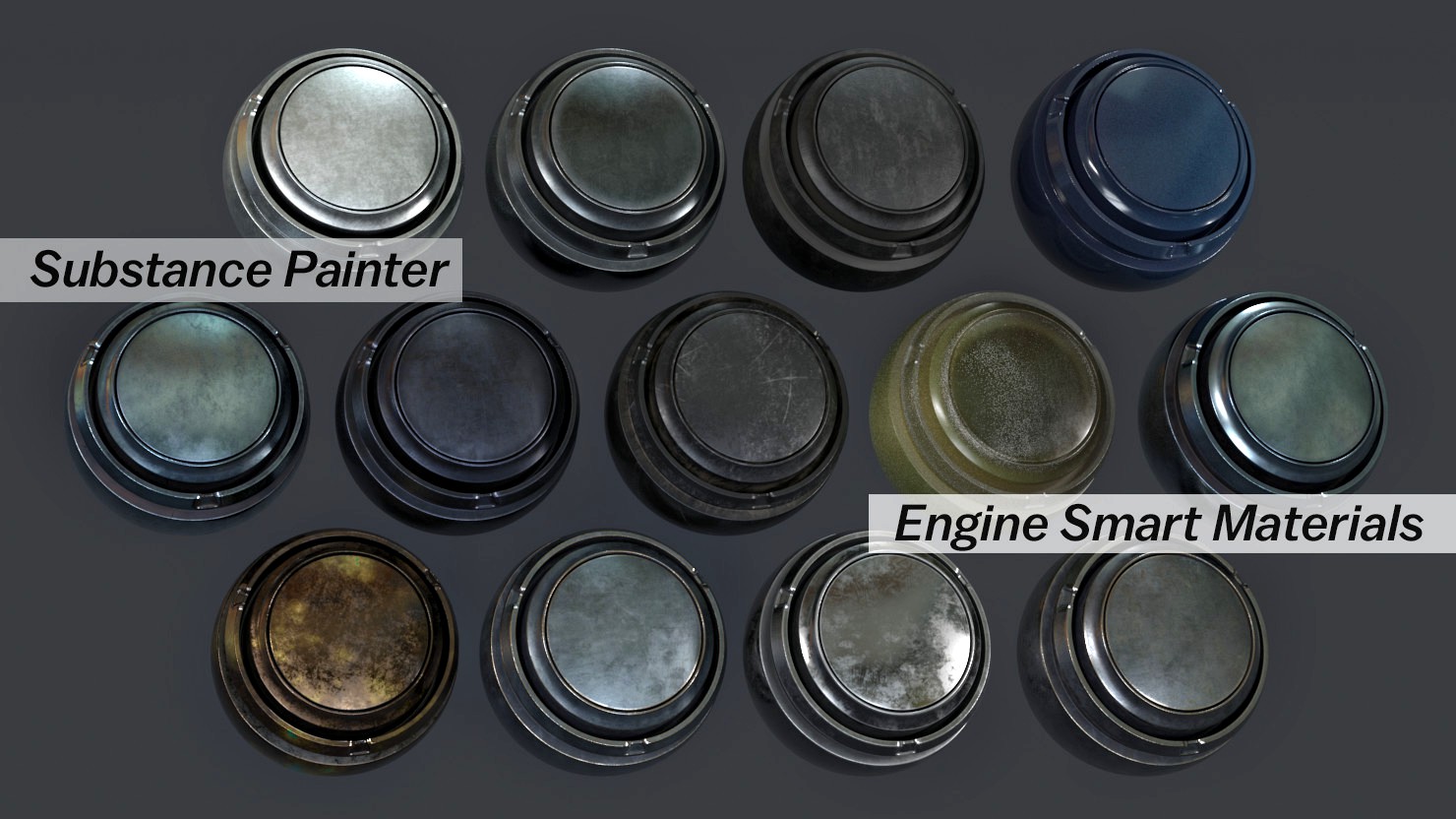 13 Substance Painter Engine Metal Automotive Smart Materials