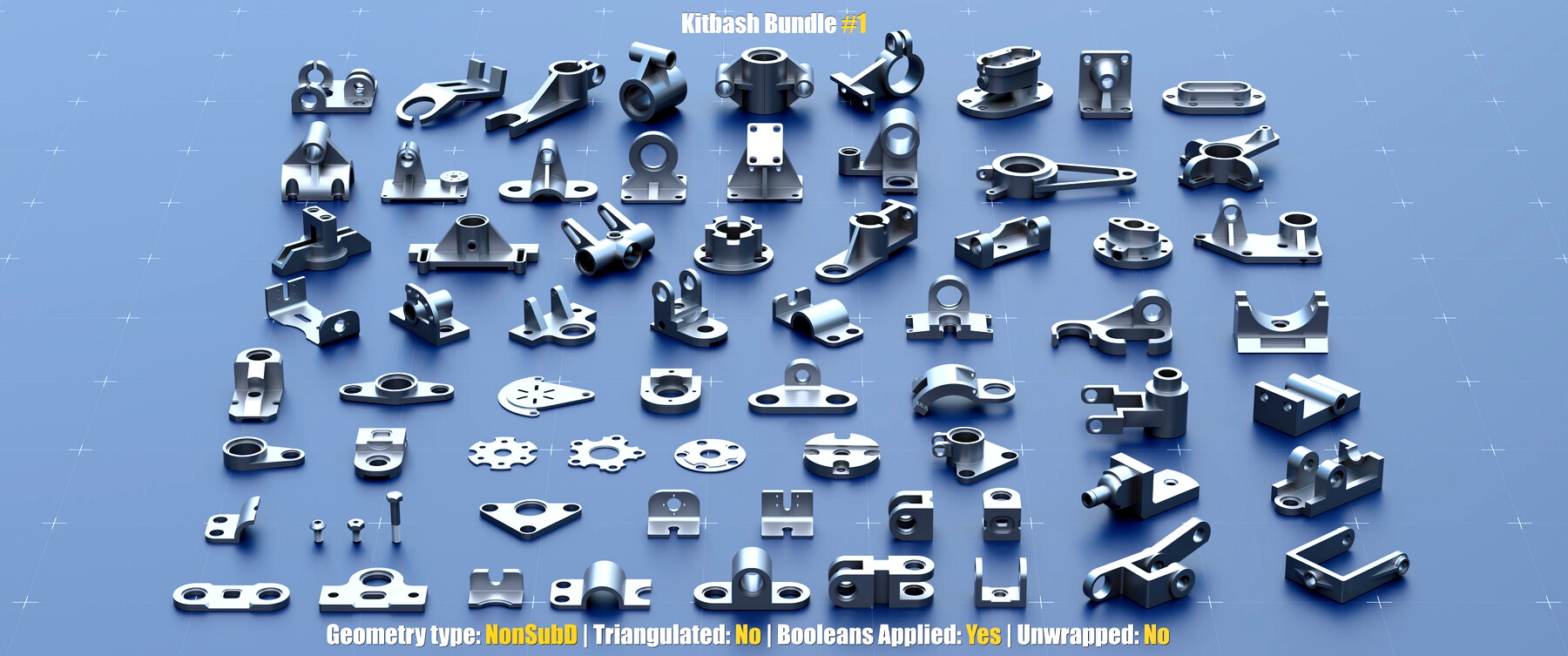 Simple Industry Kitbash Bundle #1