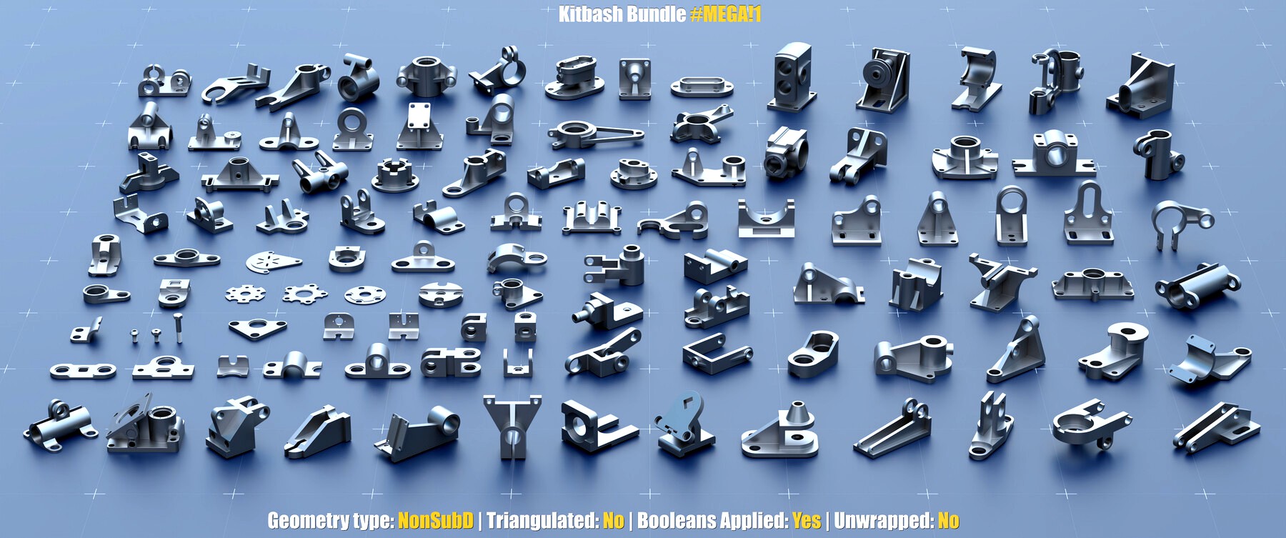 Simple Industry Kitbash Bundle #MEGA!1